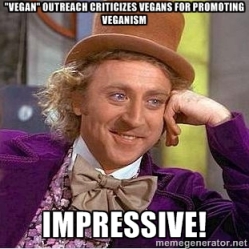 Vegan outreach criticizes vegans